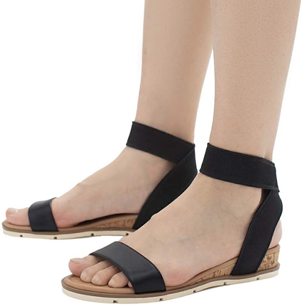 ESPRIT Dayana Sandals‎ Elastic Ankle 8.5